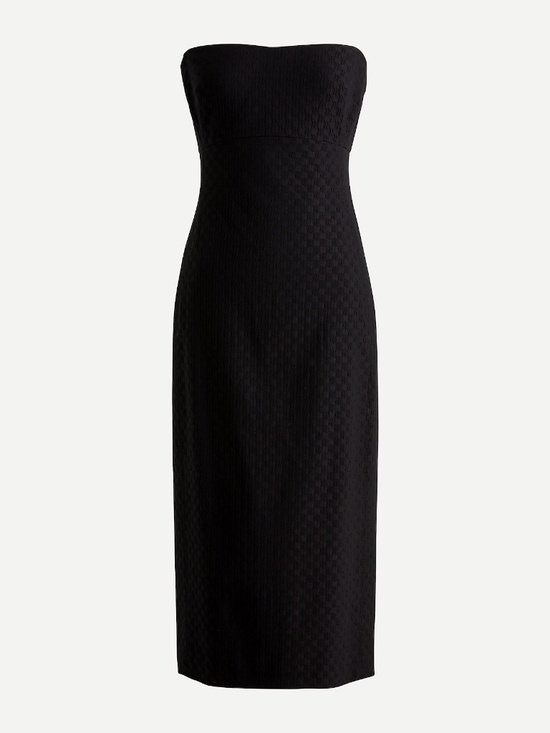 J. Crew Dresses & Skirts - J. Crew Strapless dress in stretch matelasse NWT